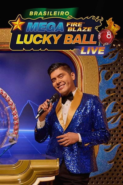Mega Fire Blaze Lucky Ball Brasileiro game at Betwest Casino
